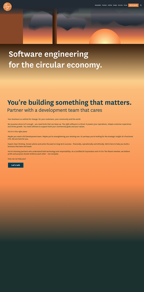 Figma mockup of fisrt draft